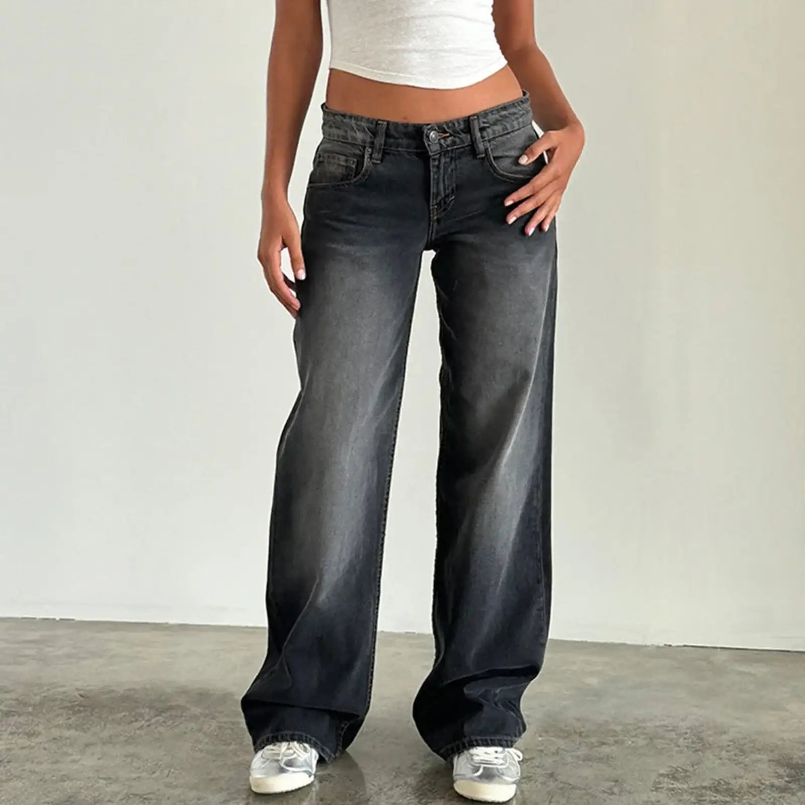 Jeanity Denim – Mid Rise Straight Leg Jeans – JeanityDenimMidRiseStraightLegJeansWomensMidRiseStraightLegJeans20260426124610webp