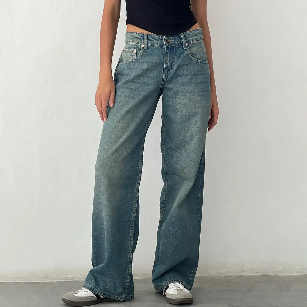 Jeanity Denim – Mid Rise Straight Leg Jeans – JeanityDenimMidRiseStraightLegJeansWomensMidRiseStraightLegJeans20260426124621webp