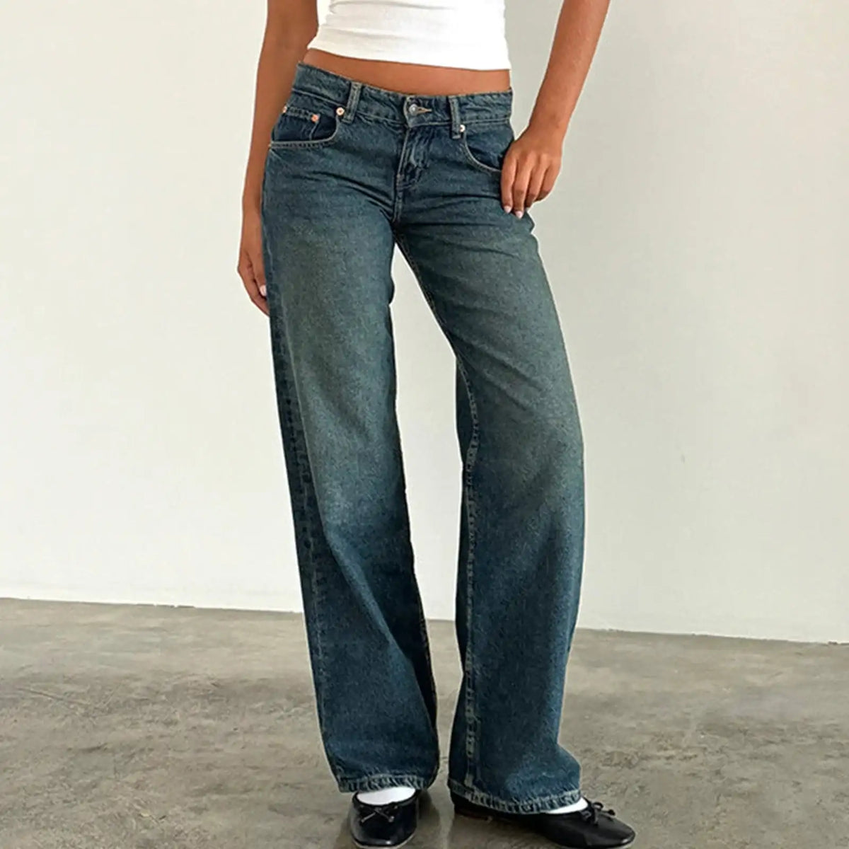 Jeanity Denim – Mid Rise Straight Leg Jeans – JeanityDenimMidRiseStraightLegJeansWomensMidRiseStraightLegJeans20260426124625webp