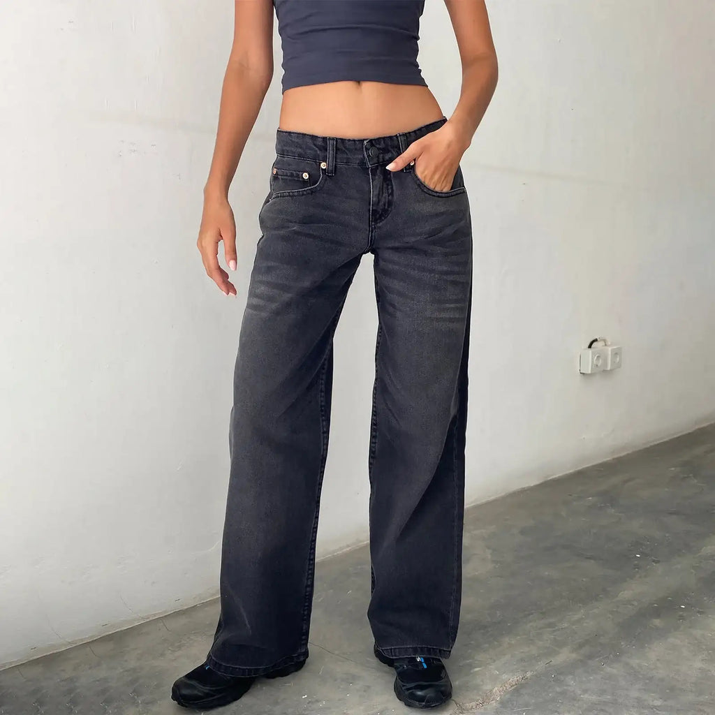 Jeanity Denim – Mid Rise Straight Leg Jeans – JeanityDenimMidRiseStraightLegJeansWomensMidRiseStraightLegJeans20260426124628webp
