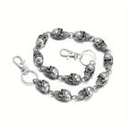 Jeanity Denim – Skull Waist Chain & Bag Clip — Heavy Metal Shackle – JeanityDenimSkullWaistChainBagClipHeavyMetalShackleDetail20260311134245jpg