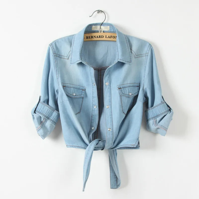 Jeanity Denim – Tie-Front Denim Shirt – JeanityDenimTieFrontDenimShirtBack20260412025815webp