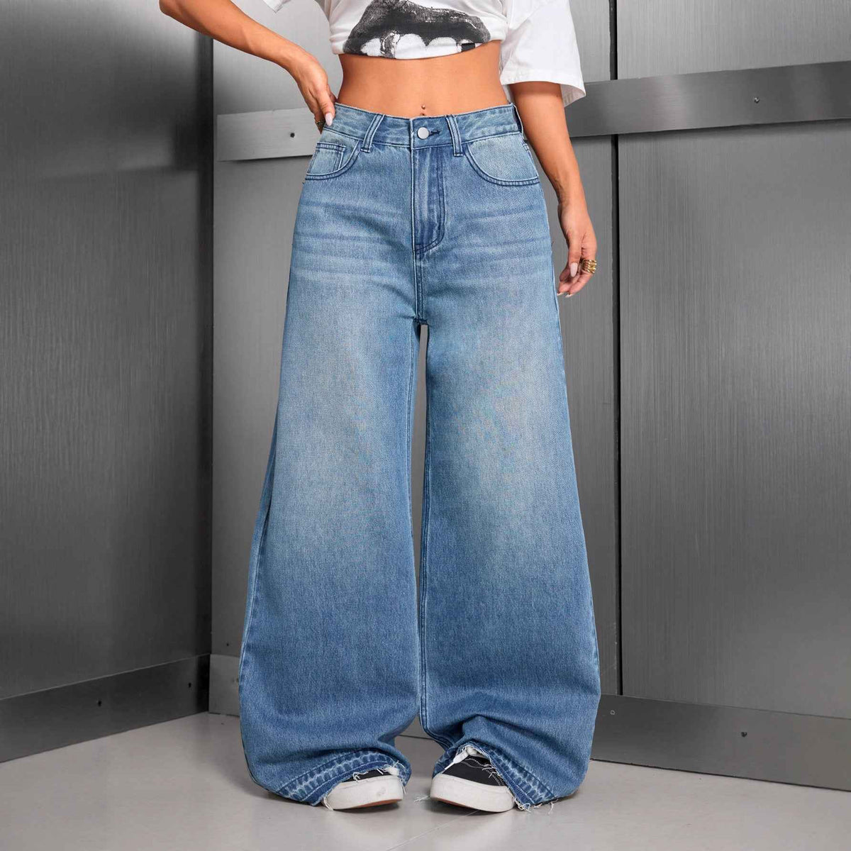 Jeanity Denim – Vintage Blue Wide-Leg Jeans – JeanityDenimVintageBlueWideLegJeansVintageBlueWideLegJeans20260210073516jpg