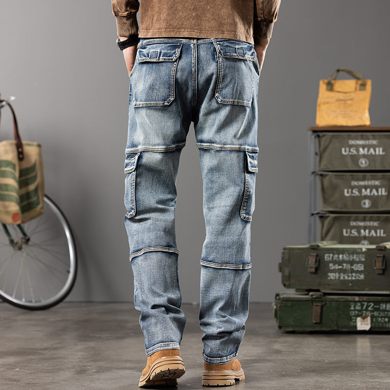 Jeanity Denim – Vintage Heavyweight Multi-Pocket Workwear Denim Jeans – JeanityDenimVintageHeavyweightMultiPocketWorkwearDenimJeansDetail20260215145447jpg
