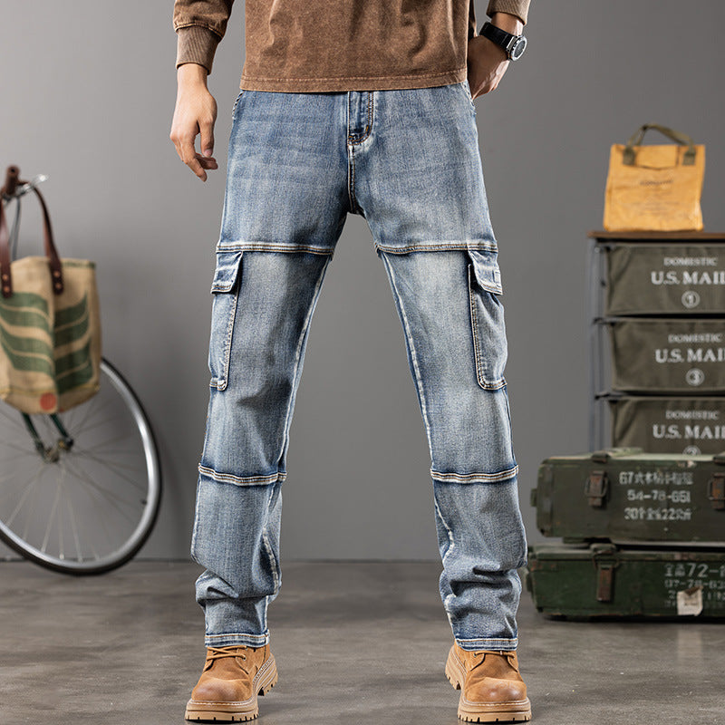 Jeanity Denim – Vintage Heavyweight Multi-Pocket Workwear Denim Jeans – JeanityDenimVintageHeavyweightMultiPocketWorkwearDenimJeansLifestyle20260215145449jpg
