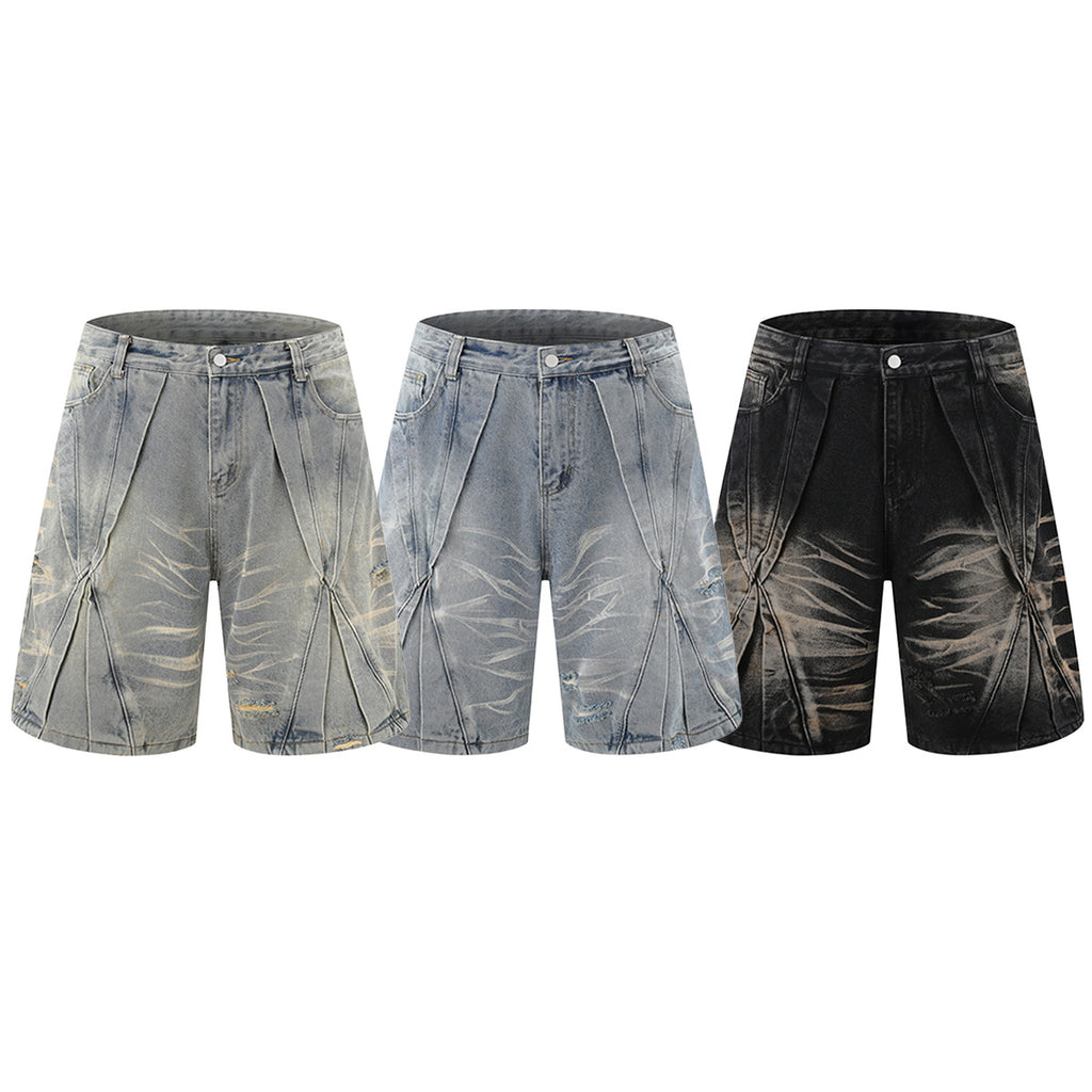 Jeanity Denim – Washed Denim Workwear Shirt & Shorts Set – JeanityDenimWashedDenimWorkwearShirtShortsSetDetail20260216125403jpg