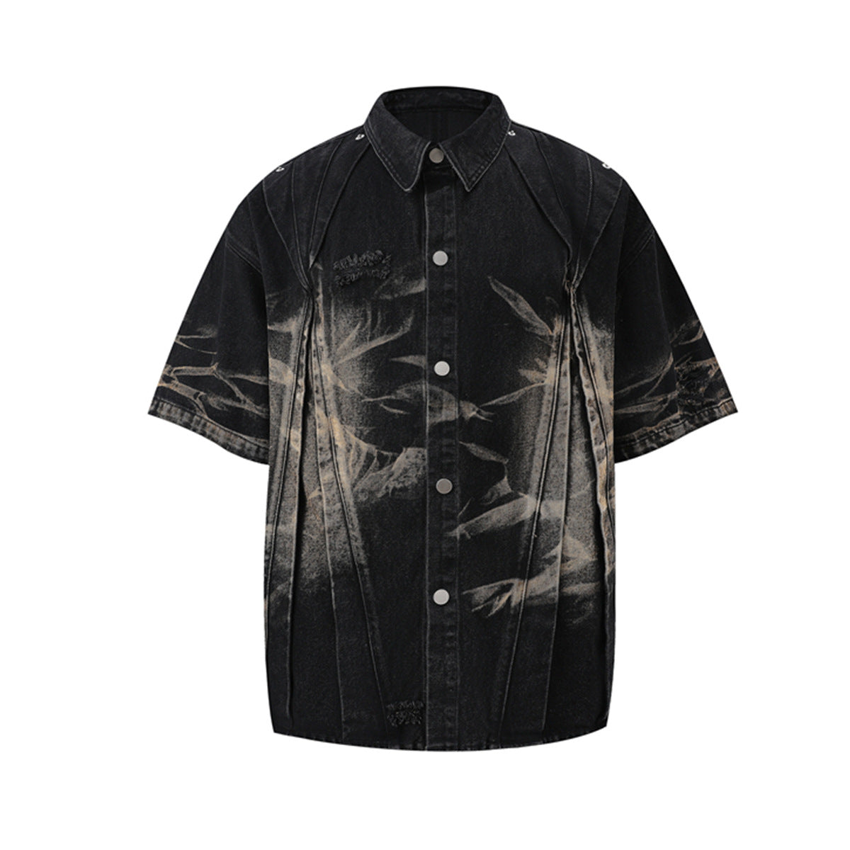 Jeanity Denim – Washed Denim Workwear Shirt & Shorts Set – JeanityDenimWashedDenimWorkwearShirtShortsSetSide20260216125402jpg