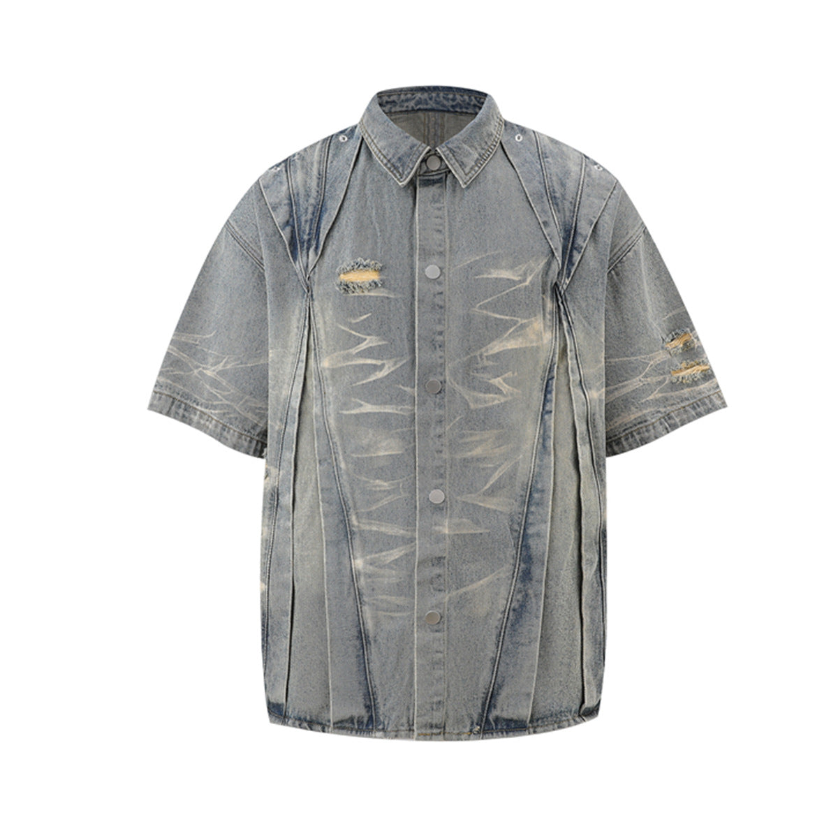 Jeanity Denim – Washed Denim Workwear Shirt & Shorts Set – JeanityDenimWashedDenimWorkwearShirtShortsSetView1020260216125409jpg