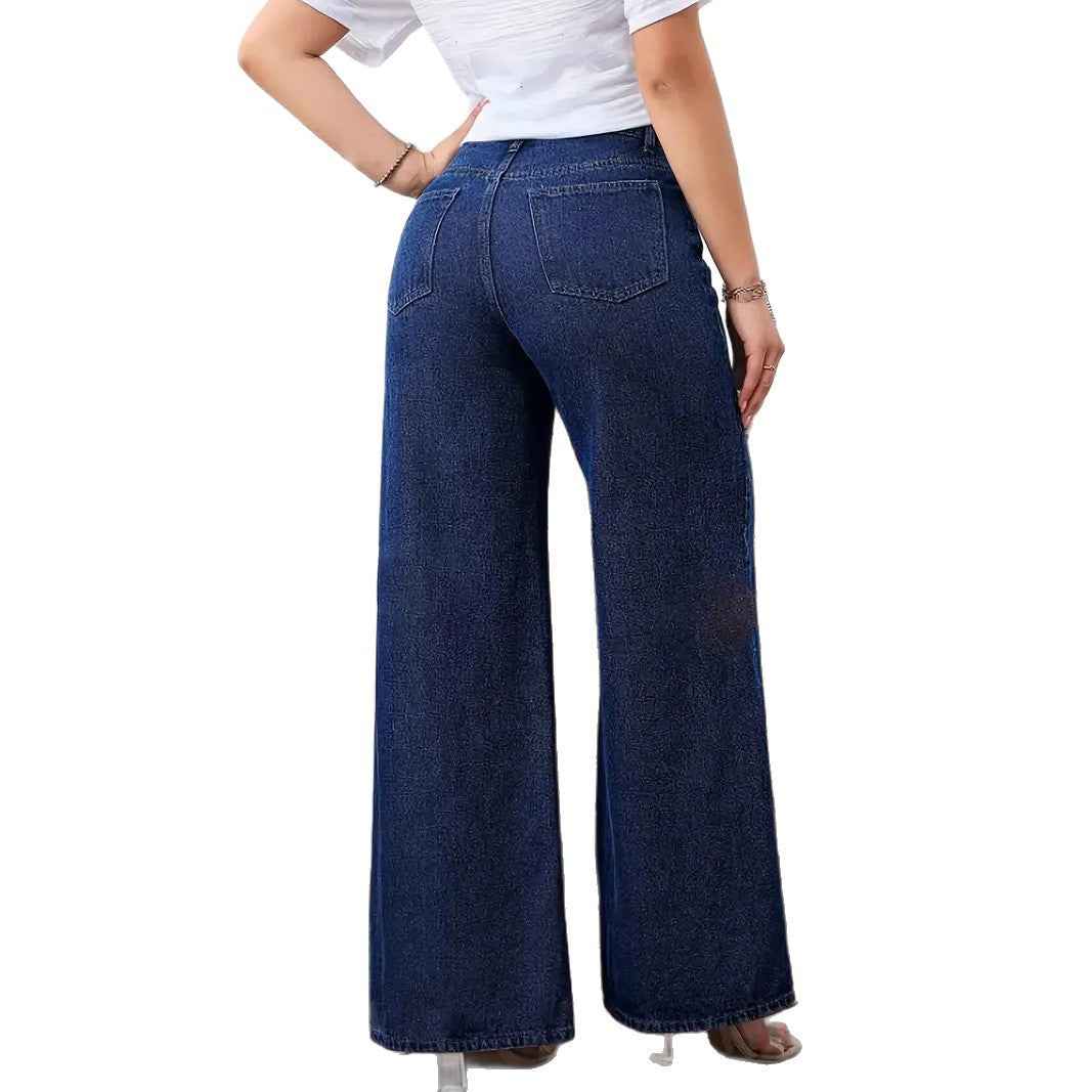 Jeanity Denim – Wide-Leg Casual Stretch Jeans – JeanityDenimWideLegCasualStretchJeansStraightLegPantsCasualStretchJeans20260210074338jpg
