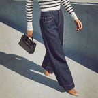 Jeanity Denim – Wide-Leg Denim Jeans – JeanityDenimWideLegDenimJeansPersonwearingastripedsweaterandbluejeansholdingablackhandbagonagraysurface20260426132556jpg