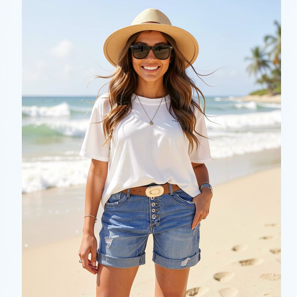 Jeanity Denim – Women's Distressed Denim Shorts – JeanityDenimWomensDistressedDenimShortsLifestyle20260525135012png
