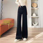 Jeanity Denim – Women's High-Waist Wide-Leg Jeans - Loose Fit – JeanityDenimWomensHighWaistWideLegJeansLooseFitDetail20260225075011jpg