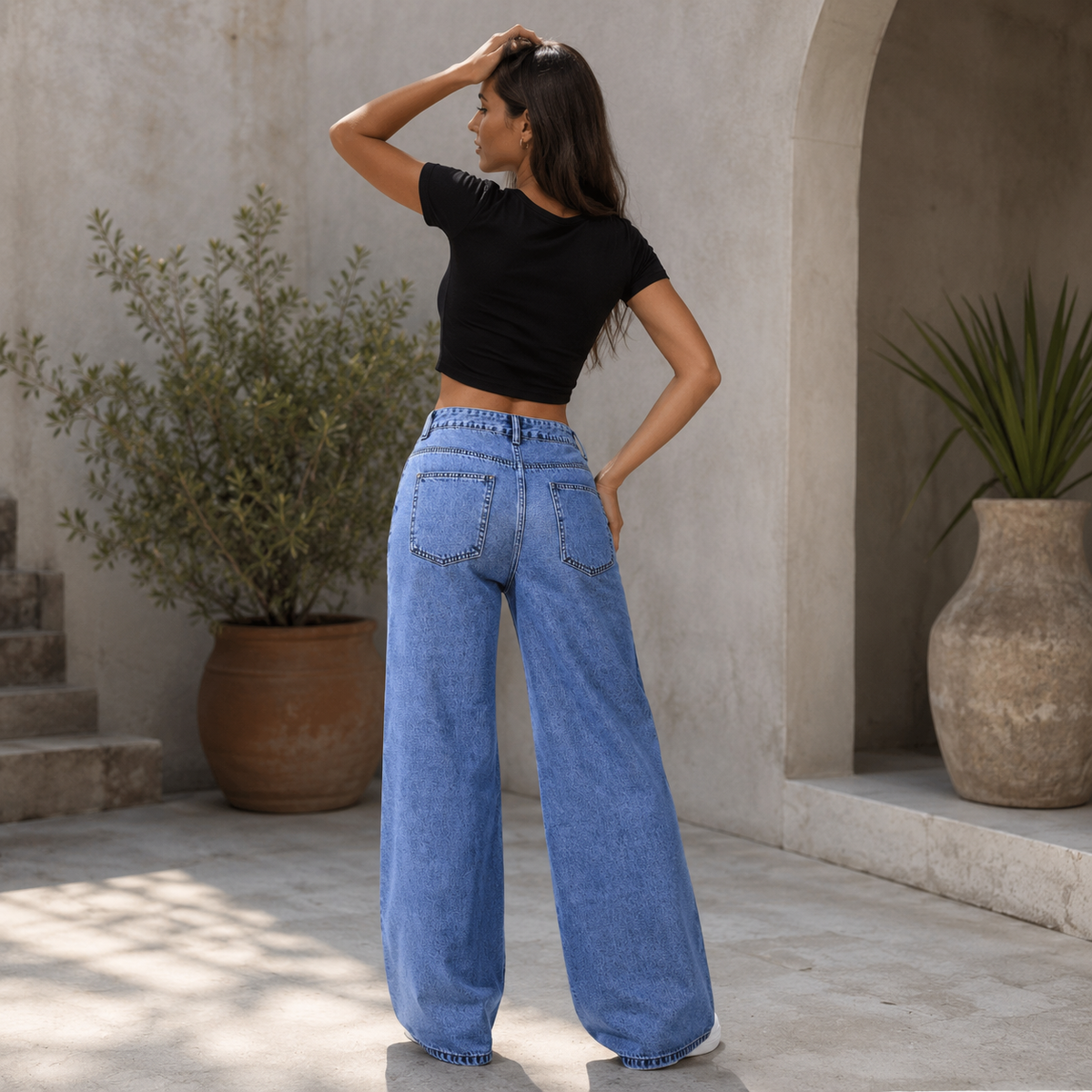 Jeanity Denim – Women's High Rise Loose Fit Straight Leg Jeans – JeanityDenimWomensHighRiseLooseFitStraightLegJeansBack20260513004742png