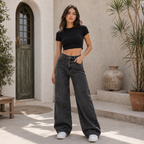 Jeanity Denim – Women's High Rise Loose Fit Straight Leg Jeans – JeanityDenimWomensHighRiseLooseFitStraightLegJeansDetail20260513005952png