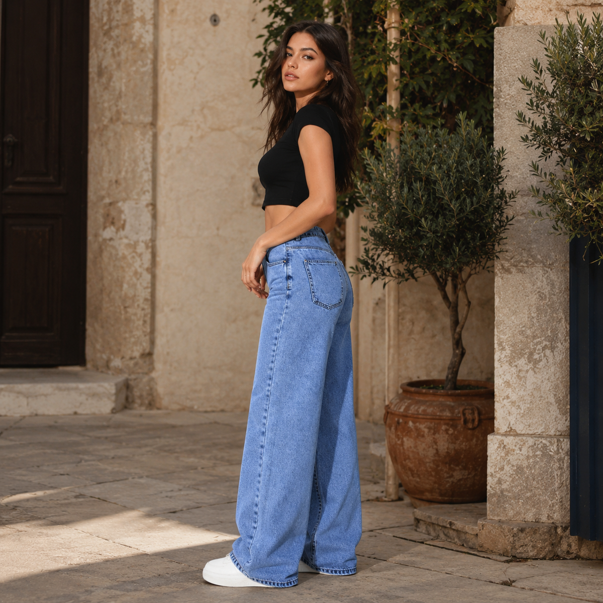 Jeanity Denim – Women's High Rise Loose Fit Straight Leg Jeans – JeanityDenimWomensHighRiseLooseFitStraightLegJeansSide20260513004745png