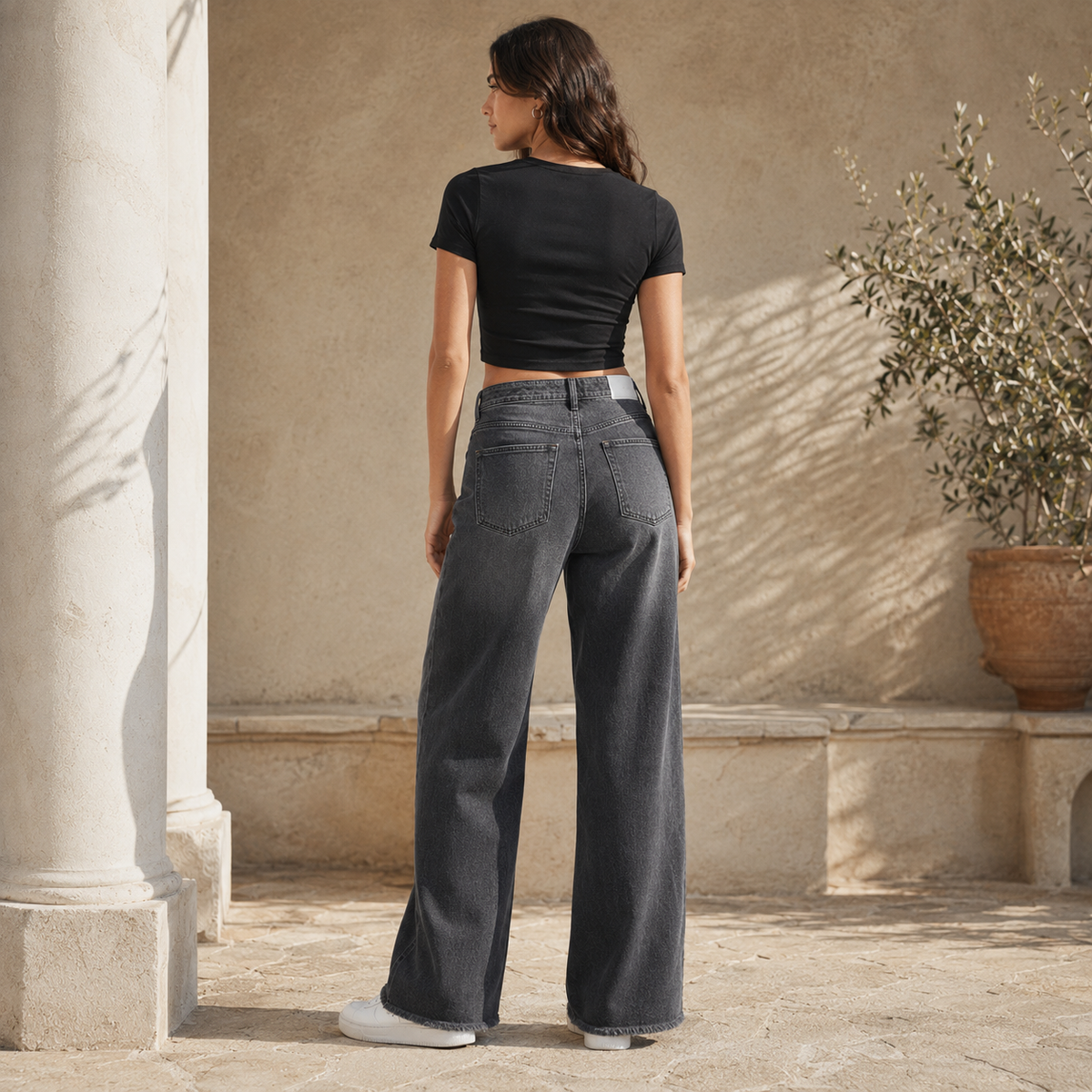 Jeanity Denim – Women's High Waist Loose Straight Leg Jeans – JeanityDenimWomensHighWaistLooseStraightLegJeansBack20260513002135png