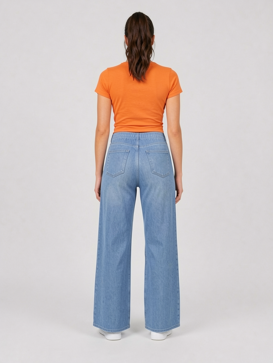 Jeanity Denim – Women's High Waist Stretch Denim Jeans – JeanityDenimWomensHighWaistStretchDenimJeansDetail20260519012626png