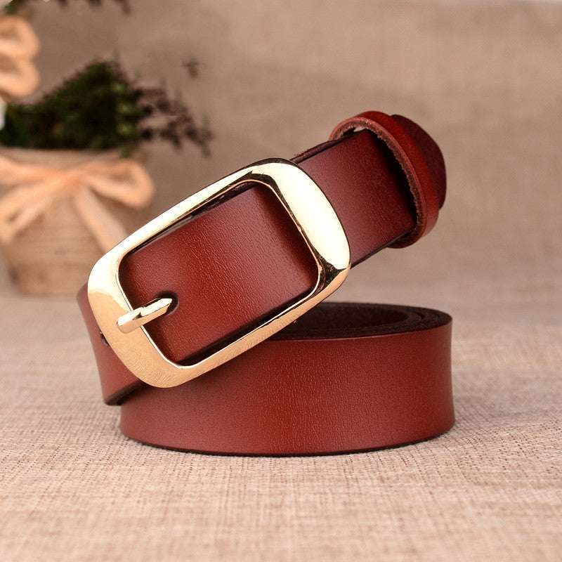 Jeanity Denim – Women's Leather Belt with Pin Buckle – JeanityDenimWomensLeatherBeltwithPinBuckleWomensLeatherBeltwithPinBuckle20260426131448jpg