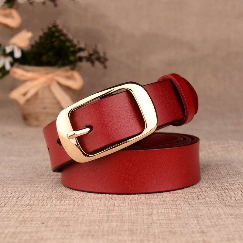 Jeanity Denim – Women's Leather Belt with Pin Buckle – JeanityDenimWomensLeatherBeltwithPinBuckleWomensLeatherBeltwithPinBuckle20260426131505jpg