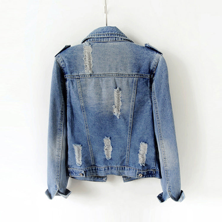 Jeanity Denim – Women's Ripped Denim Jacket – JeanityDenimWomensRippedDenimJacketBack20260217031443jpg