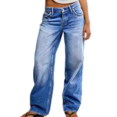 Jeanity Denim – Women's Sand Washed Loose Fit Straight Leg Jeans – JeanityDenimWomensSandWashedLooseFitStraightLegJeansSandWashedComfortFit20260210073214jpg