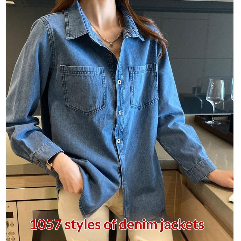 Jeanity Denim – Women's Slim Fit Denim Shirt with Pockets – JeanityDenimWomensSlimFitDenimShirtwithPocketsFlat20260217011757jpg