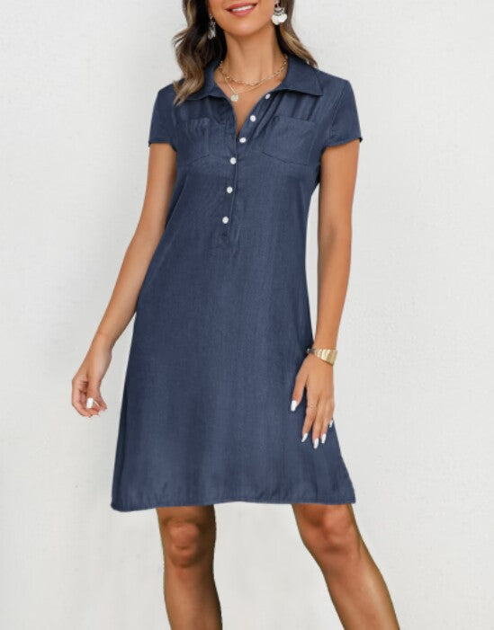 Jeanity Denim – Women's Swing Denim Dress – JeanityDenimWomensSwingDenimDressView820260302120806jpg