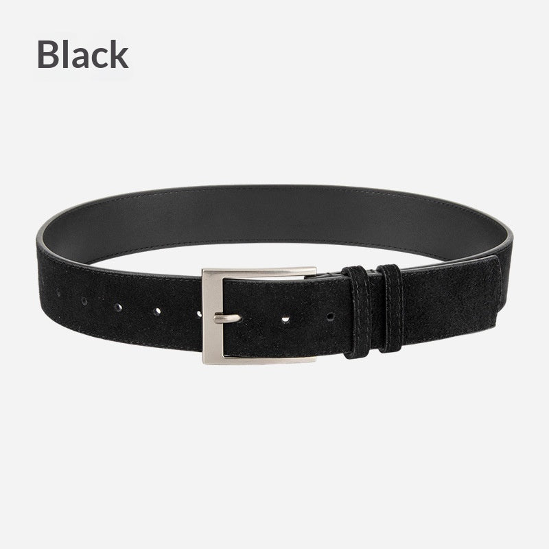 Jeanity Denim – Women's Wide Leather Belt with Pin Buckle – JeanityDenimWomensWideLeatherBeltwithPinBuckleFlat20260311134433jpg