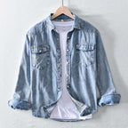 Men's Long Sleeve Denim Shirt