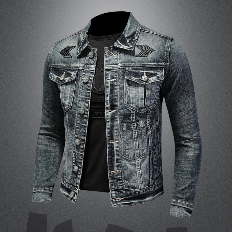 Men's Stretch Denim Jacket