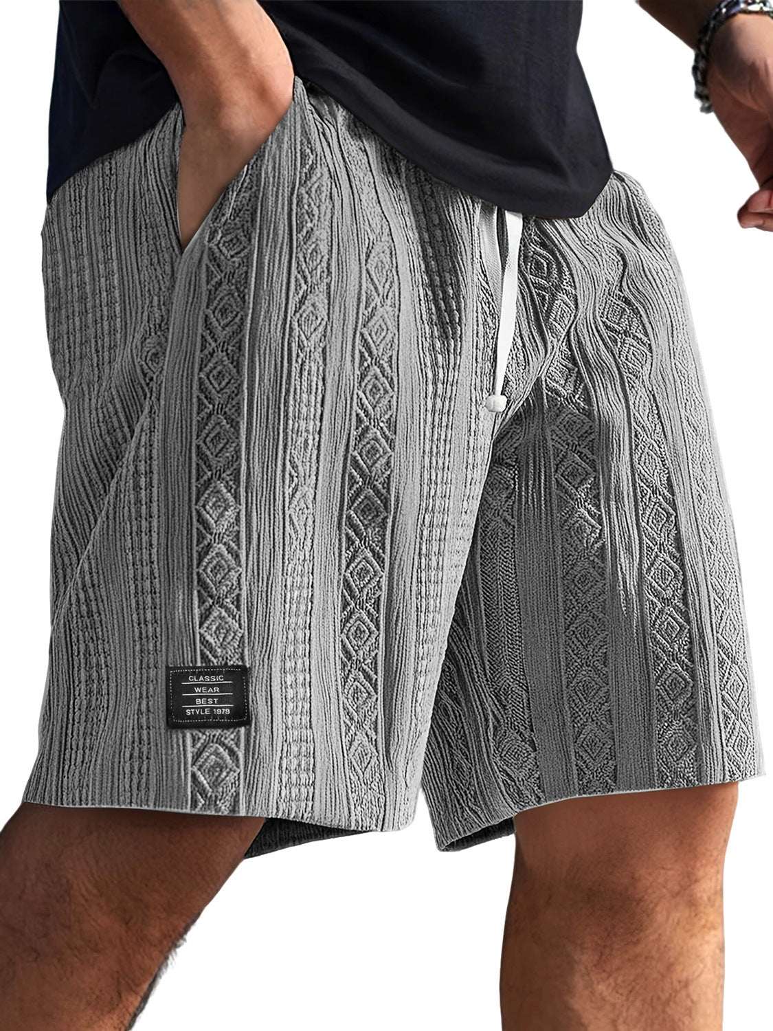 Men's Vintage Casual Shorts - Slight Stretch
