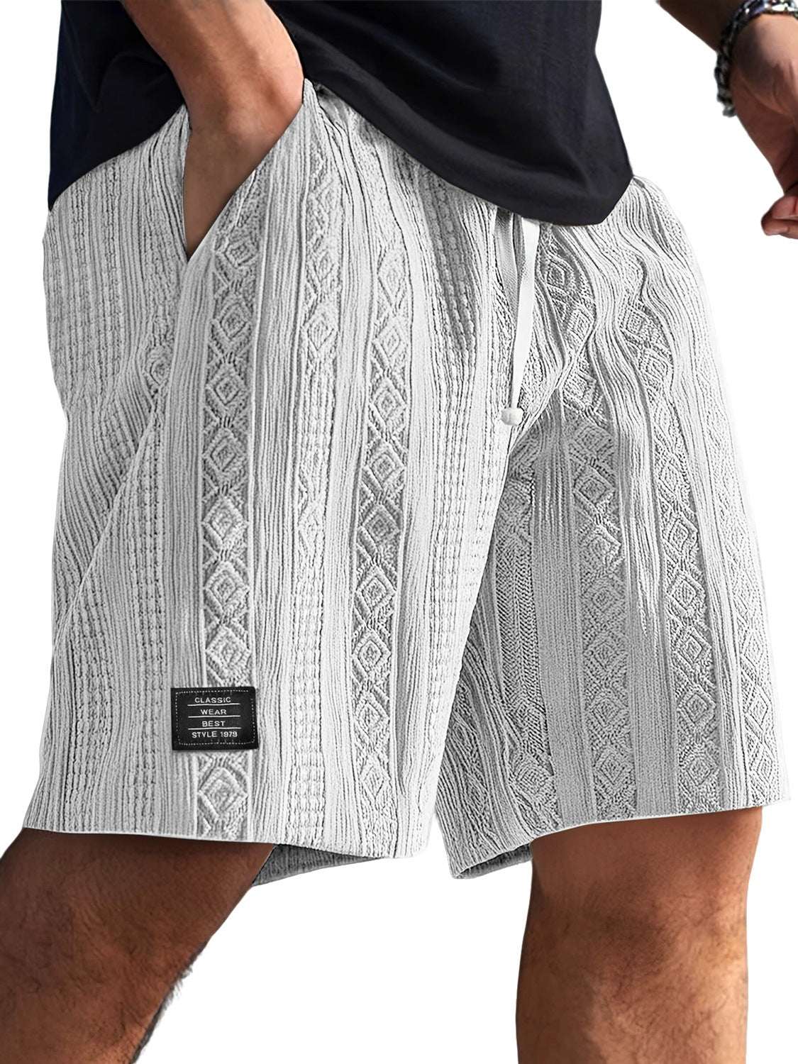 Men's Vintage Casual Shorts - Slight Stretch