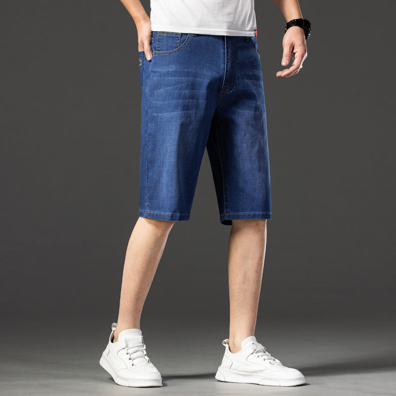 Men's Stretch Denim Jean Shorts