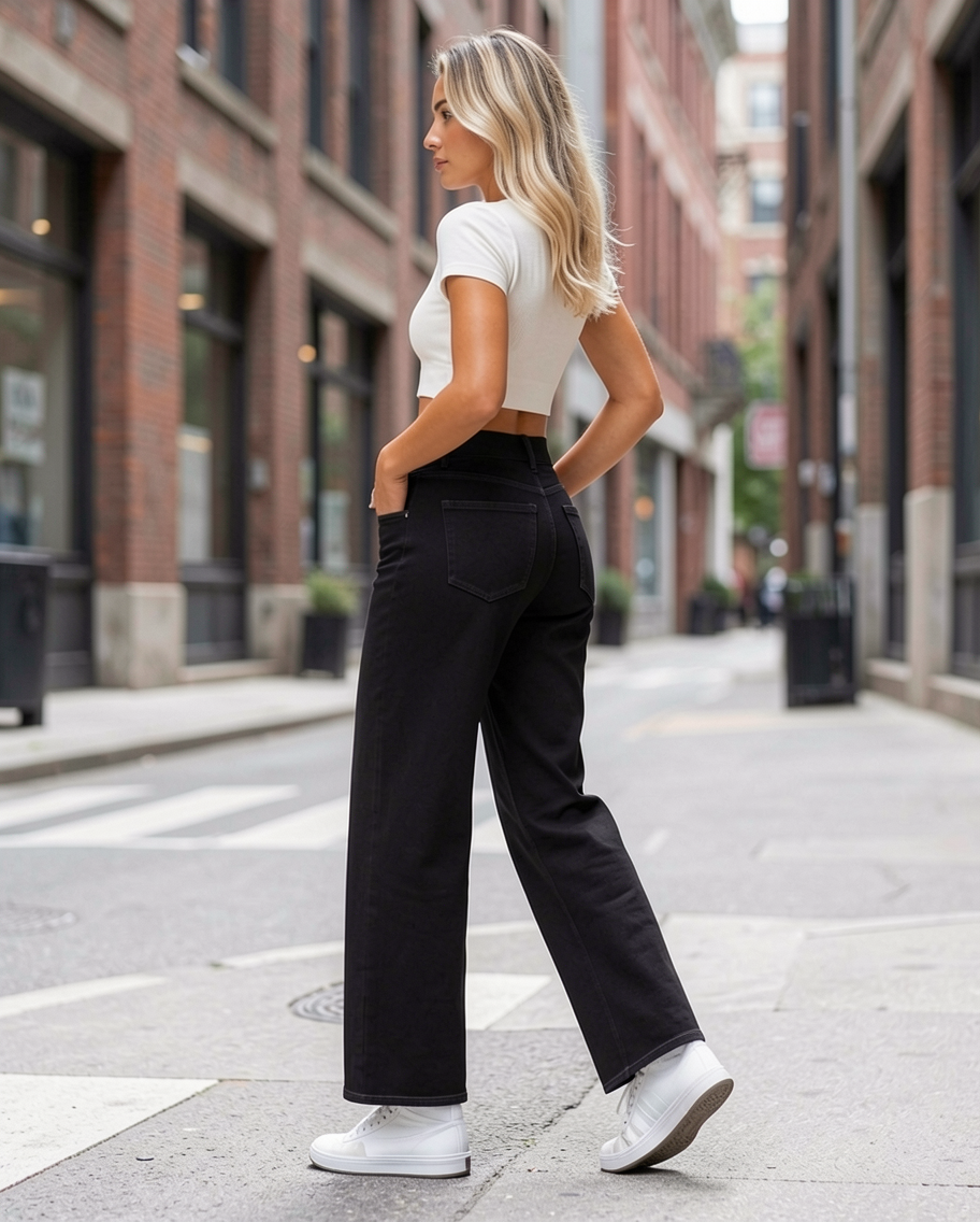 Women's High Waist Stretch Denim Jeans