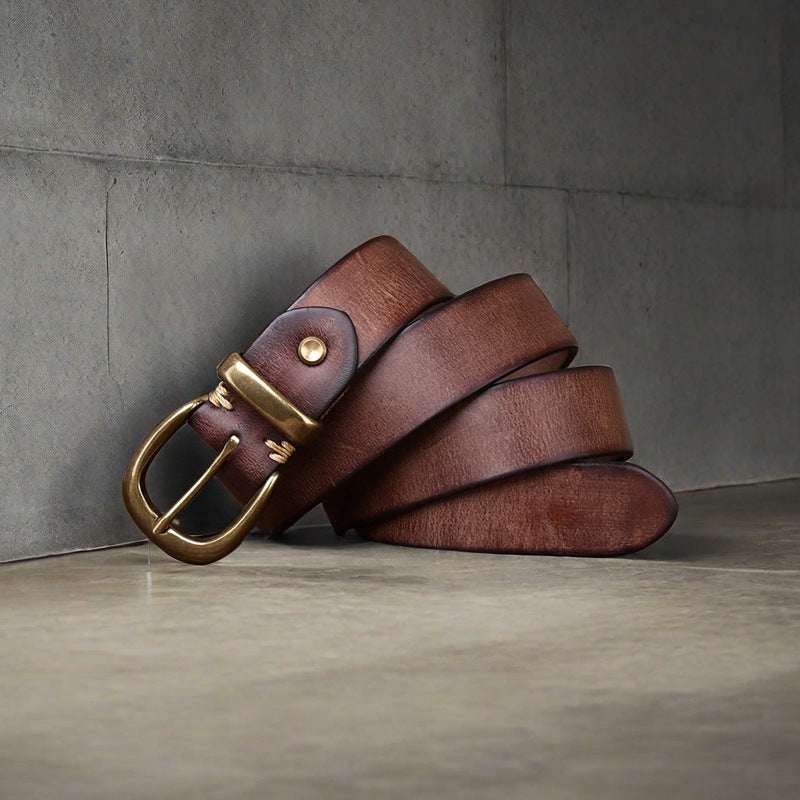 Men's Cowhide Casual Belt