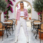 Classic Distressed Denim Jacket - 7 Colors
