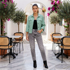 Classic Distressed Denim Jacket - 7 Colors